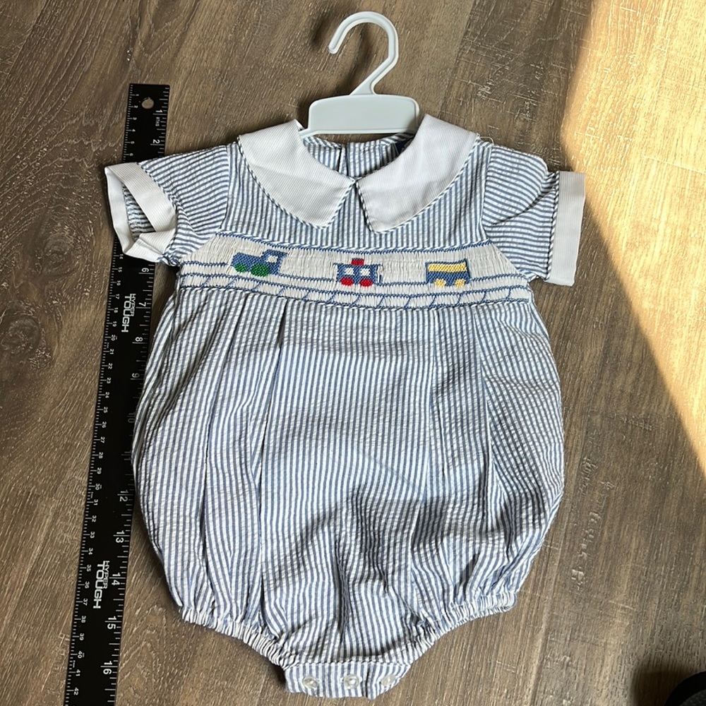 Baby Boy 3 Month bubble romper